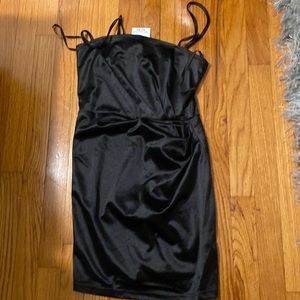 Mini black dress